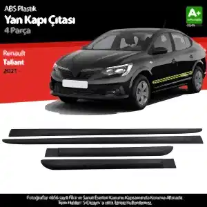 S-Dizayn Renault Taliant Abs Plastik Yan Kapı Koruma Çıtası 2021 Üzeri A+ Kalite