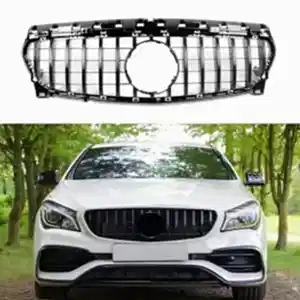 S-Dizayn Mercedes Cla180 W117 Ön Panjur Parlak Siyah Piano Black Gtr Model 2014-2019