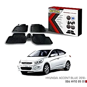 Hyundai Accent Blue Için Uyumlu -2010 3D Paspas