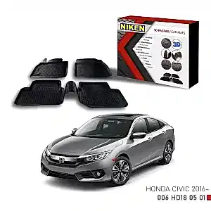 Honda Civic -2016 Için Uyumlu 3D Paspas