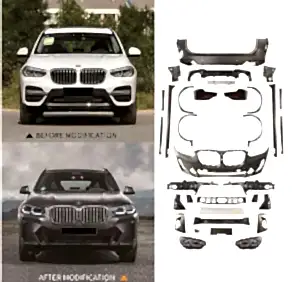Bmw X3 Uyumlu 18-21 İçin 21+ Facelift Body Kit Parça ürününü inceleyin. Özellik, kullanım ve uyumluluk bilgilerini ürün sayfasından kontrol edin.