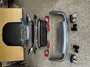 A8 2011+ Uyumlu İçin Uyumlu 2018+ S8 Facelift Dönüşüm Set Parça