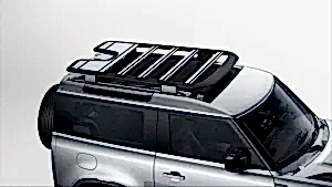 Defender 2020+ Uyumlu İçin Tavan Sepeti (Rafı) (90 Lık Modelle Uyumlu) Parça