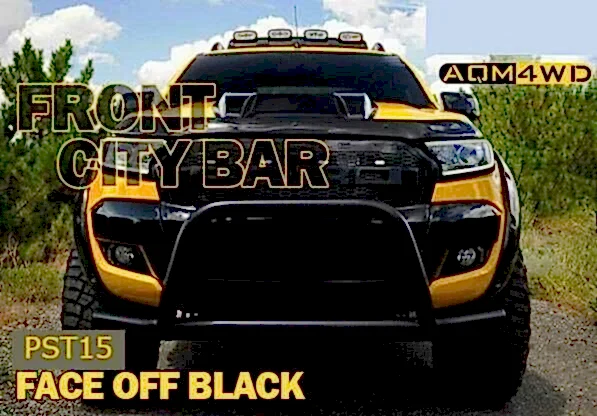İsuzu D-Max Uyumlu Off Road Ön Tampon Koruma Demiri Siyah 2006+ Pst15 Parça