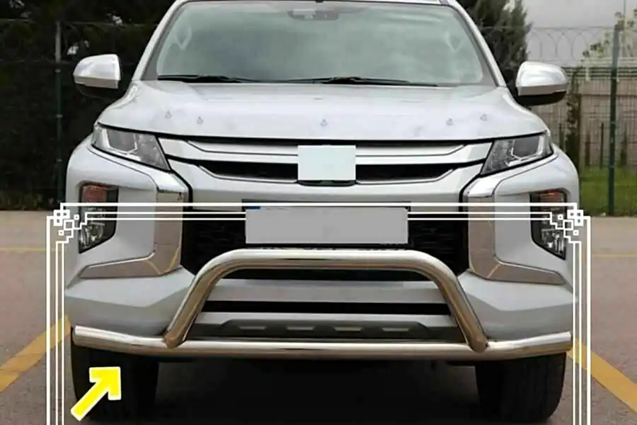 Toyota Revo Uyumlu Ön Koruma Krom FaceOff Chrome 2006-2021 Pst15 Parça