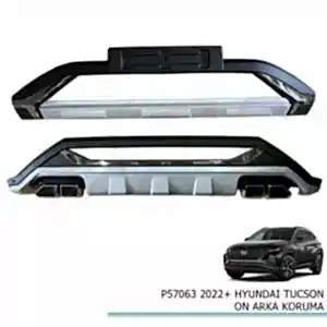 Hyundai Tucson Uyumlu Ön Arka Tampon Koruması Difüzör 2021+ Parça