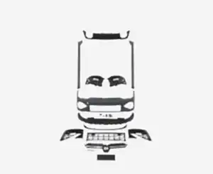 Golf 8 Uyumlu R Body Kit Parça