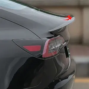 Tesla Model Uyumlu Y Spoiler (Piano Black) Parça