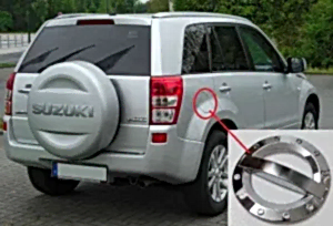 Suzuki Grand Uyumlu Vitara 2007 2012 Depo Kapağı Kaplama Krom Parça