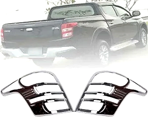 Mitsubishi L200 Uyumlu 2015 2018 Arka Stop Kaplama Abs Krom Parça