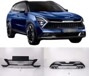 Kia Sportage Uyumlu 2021 Sonrası Ön Arka Koruma Difüzör Parça