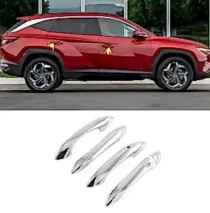 Hyundai Tucson Uyumlu 2021 Sonrası Kapı Kolu (Sensörlü) Abs Krom Parça