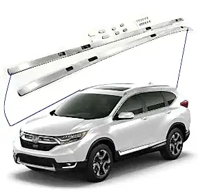 Honda Cr-V Uyumlu 2018 Sonrası Tavan Çıtası Gümüş Parça