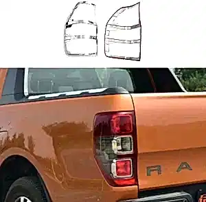 Ford Ranger Uyumlu 2016 Sonrası Arka Stop Kaplama Abs Krom Parça