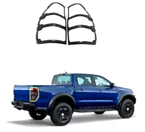 Ford Ranger Uyumlu 2016 2018 Arka Stop Kaplama Abs Siyah Parça