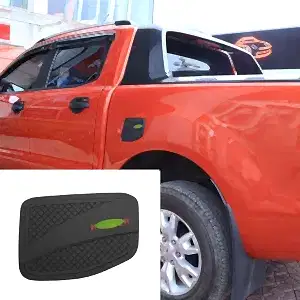Ford Ranger Uyumlu 2015 Sonrası Depo Kapağı Kaplama Siyah Parça