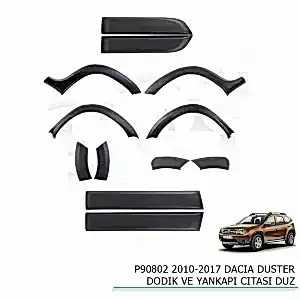 Dacia Duster Uyumlu Dodik Ve Yan Kapı Çıtası Düz 2010-2017 Parça