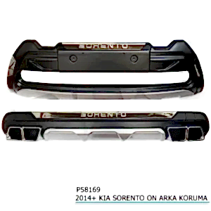Kia Sorento Uyumlu Ön Arka Koruma 2014-2019 Parça