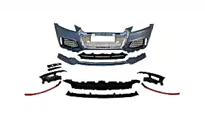 Audi 2015-2017 Uyumlu Audi Tt İçin Uyumlu Ters Ön Tampon Panjur Set Parça