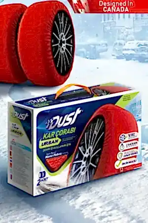 Kar Çorabı Uyumlu 155 60 Lastik R15 Jant Ölçülerine Uyumlu Yüksek Kaliteli Zincir Muadili Ürün Dust Parça