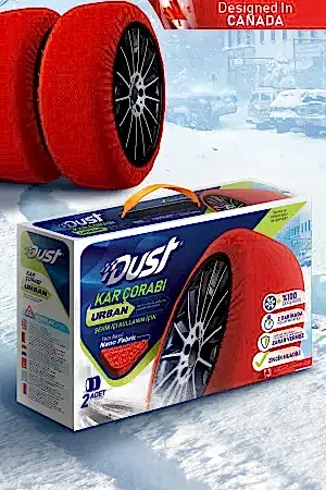 Kar Çorabı Uyumlu 175 55 Lastik R16 Jant Ölçülerine Uyumlu Yüksek Kaliteli Zincir Muadili Ürün Dust Parça