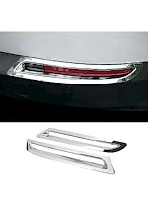 Volkswagen Tiguan Uyumlu 2010-2015 Arka Reflektör Çerçevesi Krom Parça