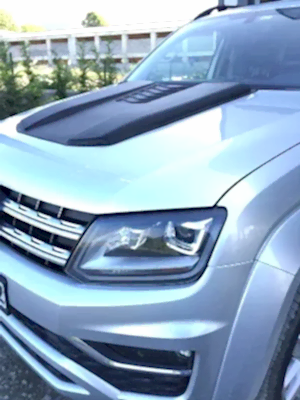 Volkswagen Amarok Uyumlu Kaput Kaplama Model 1 Havalandırma Scoop 2012 / 2019 Parça