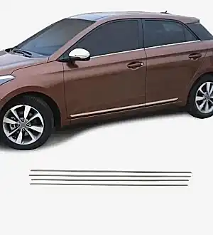 Hyundai İ-20 Uyumlu Yan Kapı Çıtası 2014 Paslanmaz Çelik Parça