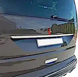 Volkswagen T6 Uyumlu Transporter Plaka Üstü -2015 Paslanmaz Çelik Parça