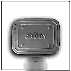 Volkswagen Caddy Uyumlu Depo Kapağı 2003-2015 Paslanmaz Çelik Parça