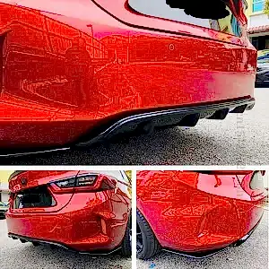 Honda City Uyumlu Difüzör Ve Flap Seti Pianoblack 2020+ Parça