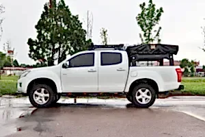 Nissan Navara Uyumlu Çadır Taşıyıcı Rollbar - Off Road Roll Bar (Aqm-S75) Parça