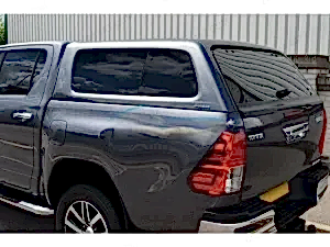 Toyota Hilux Uyumlu Revo Camlı Kabin Aeroklas Yukarı Açılır Yan Camlı