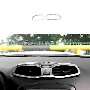 Jeep Renegade Uyumlu İç Havalandırma Çerçevesi Silver