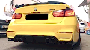 Bmw F30 Uyumlu Vorsteiner M3 Sağ Sol Arka Flap