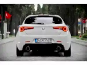 Alfa Romeo Uyumlu Giulietta Difüzör (Çift Çıkış)