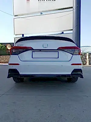 2022 Civic Uyumlu Arka Flap Takımı - Piano Black