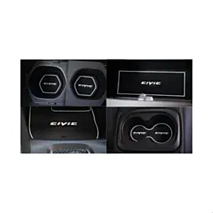 Honda Civic Uyumlu Fc5 2016-2020 İç Konsol Paspası Beyaz