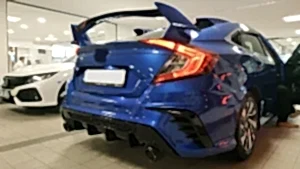 Honda Civic Uyumlu Fc5 2016-2020 Arka Tampon Fc-450 Model(Boyasız)