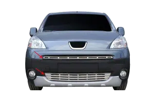 Peugeot Partner Uyumlu Tepee 2 Krom Ön Panjur 2 Parça 2008-2015 Arası