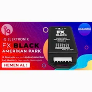 Iq Ayarsız Uyumlu Anahtarlı Amerikan Park Modülü Fx Black