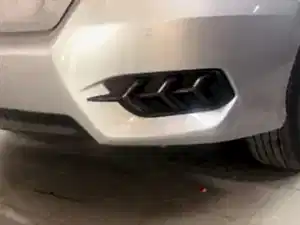 Honda Civic Uyumlu Fc5 2016-2020 Arka Ağaç Dizayn Haraketli Smoke