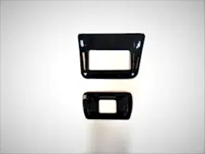 2022 Civic Uyumlu Kontrol Panel Kaplama Seti - Piano Black