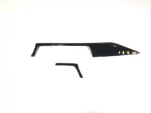 3 Serisi Uyumlu F30 Göğüslük Kaplama - Piano Black (2 Parça)