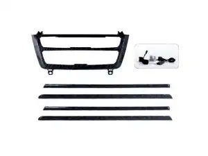Bmw 3 Uyumlu Serisi F30 Ambians Set (Klima Panel Ve Kapılar) - Karbon Renk