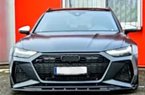 Audi A6 Uyumlu 2019-2021 Rs6 Ön Tampon Panjur Seti