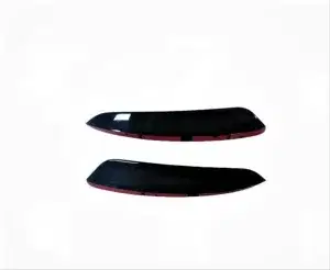 Mercedes W177 Uyumlu A Serisi 2019+ Ön Tampon Yan Bıçakları - 2 Parça - Piano Black
