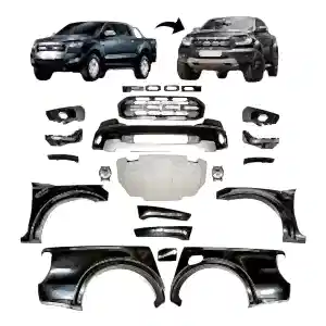 Ford Ranger Uyumlu T7 Ve T8 Raptor Dönüşüm (Çamurluklar Dahil Tam Set) - Görsel 2