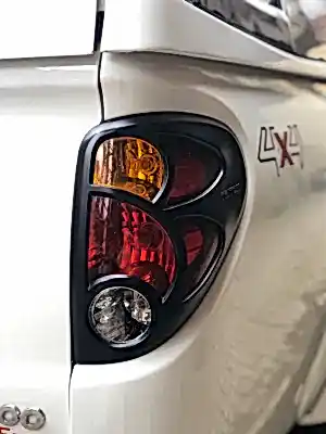Mitsubishi L200 Uyumlu 2008-2014 Stop Çerçeve Kaplama Siyah