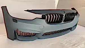Bmw 3 Uyumlu Serisi F30 2012-2018 M3 Body Kit Ön Tampon thumb 4